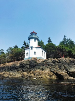Lime Kiln Lighthouse at the State Park.